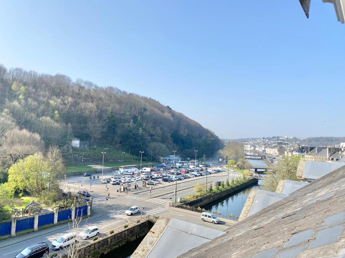 Le Nid Des Quais - Vue Panoramique Au Coeur De La Ville - Wifi - Entree Autonome Quimper Dış mekan fotoğraf