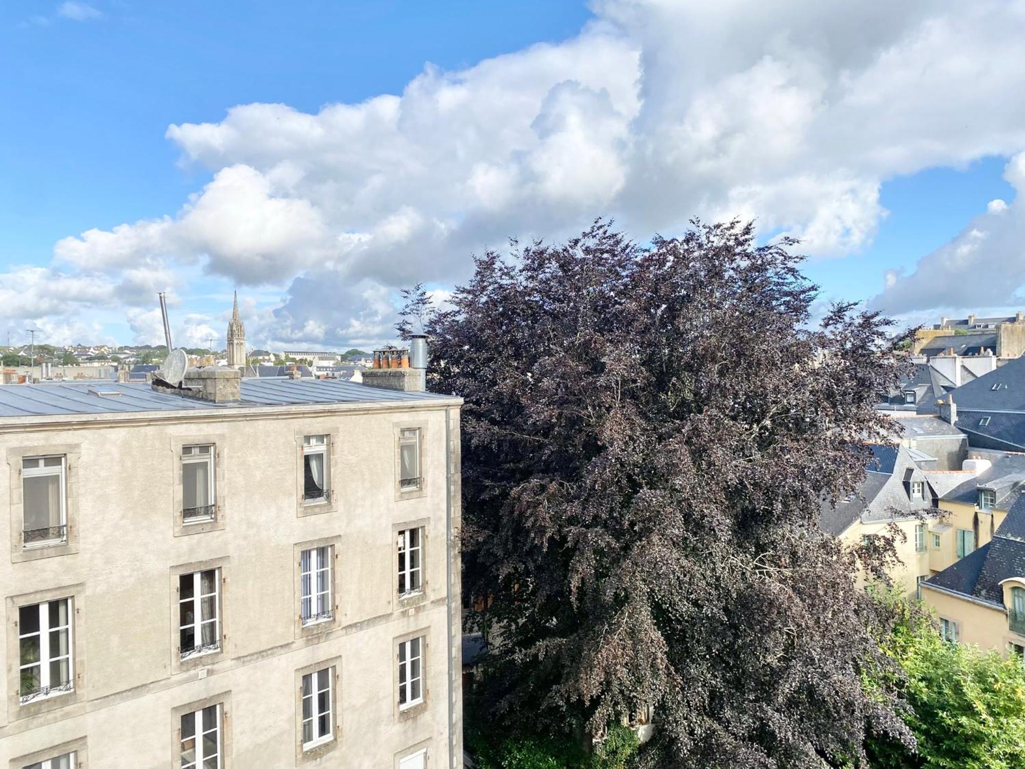 Le Nid Des Quais - Vue Panoramique Au Coeur De La Ville - Wifi - Entree Autonome Quimper Dış mekan fotoğraf